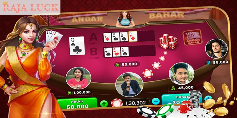 Online vs Traditional Andar Bahar at Raja Luck